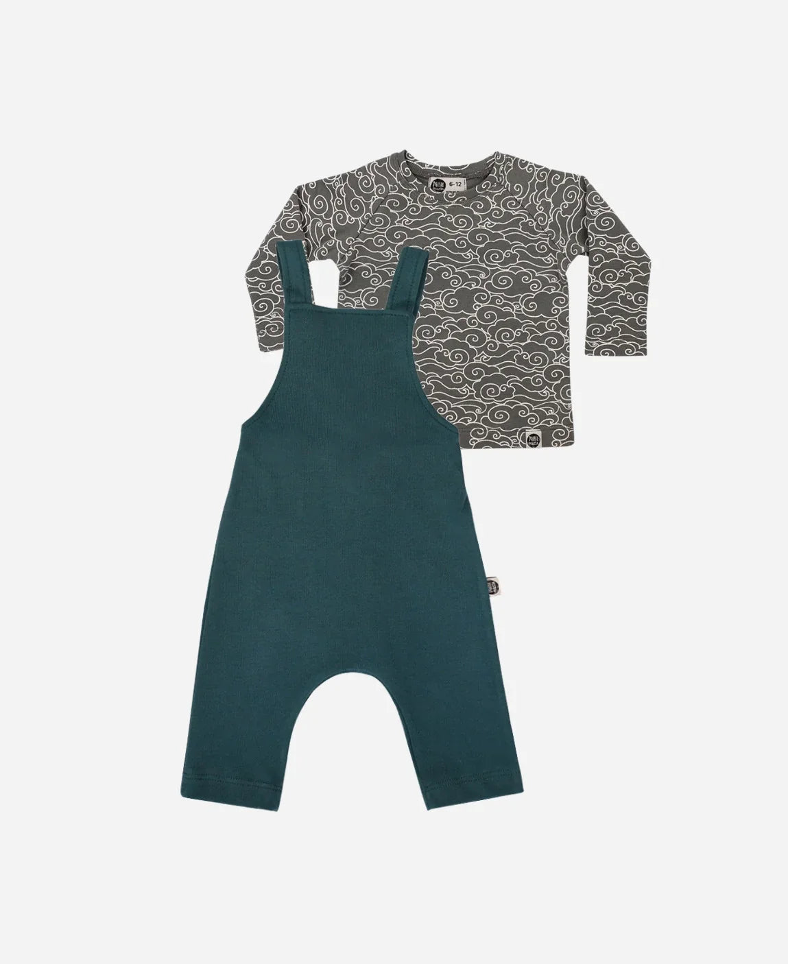 Conjunto Infantil Salopette e Camiseta Longa | Dreamy