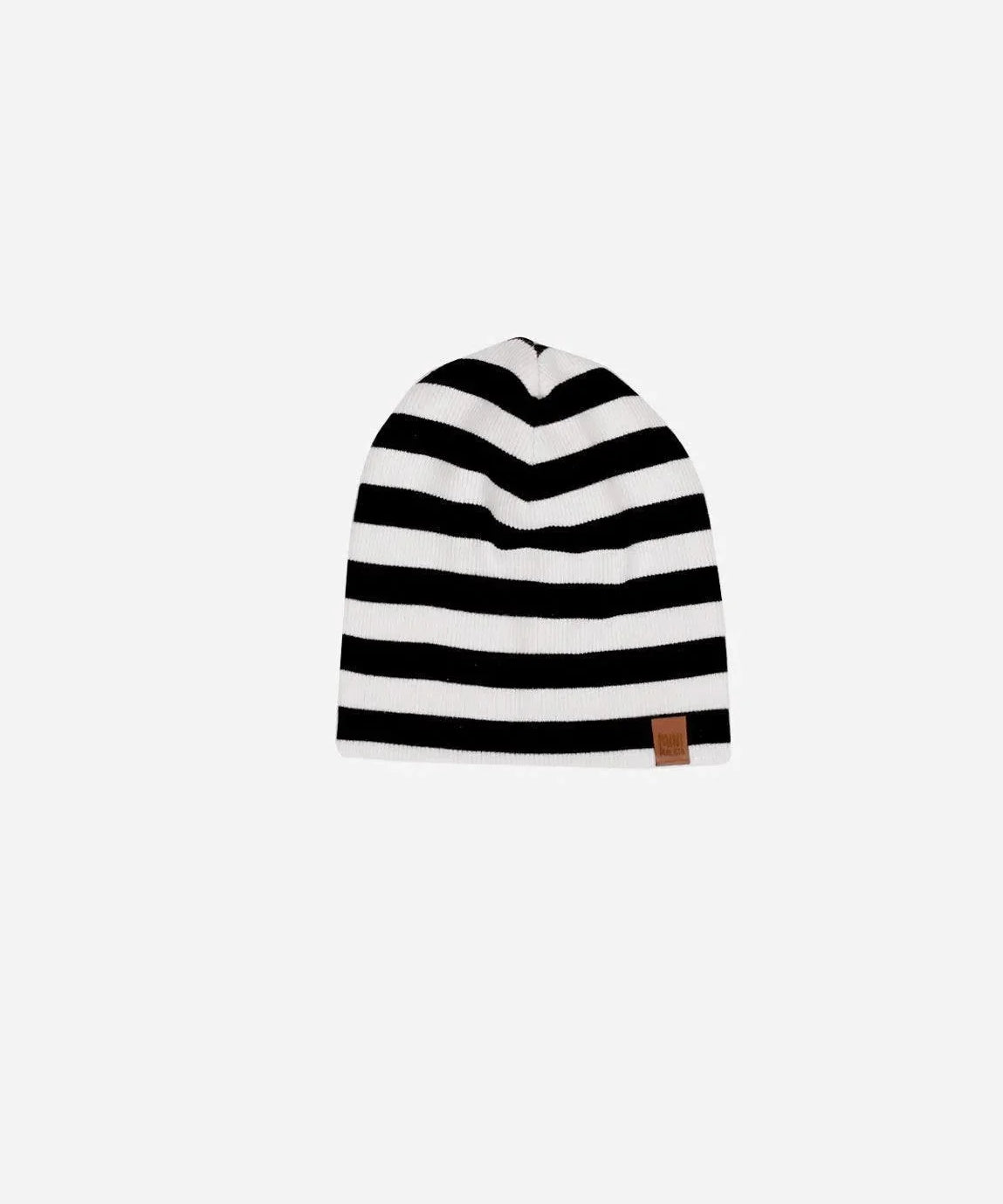 Gorro Infantil Canelado Unissex Listras Preto e Branco - MiniMalista Baby - 0.3, b2b, black-friday, com-desconto-mm10, Frio, Menino, Neutro, Unissex, Winter Sale 30% -bebê-minimalista-estiloso