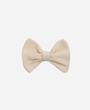 Laço de Cabelo com Clip MiniMalista | Liso Sand - MiniMalista Baby - 0.3, b2b, Baby, black-friday, com-desconto-mm10, laço-clip, Meia Estação, Menina -bebê-minimalista-estiloso