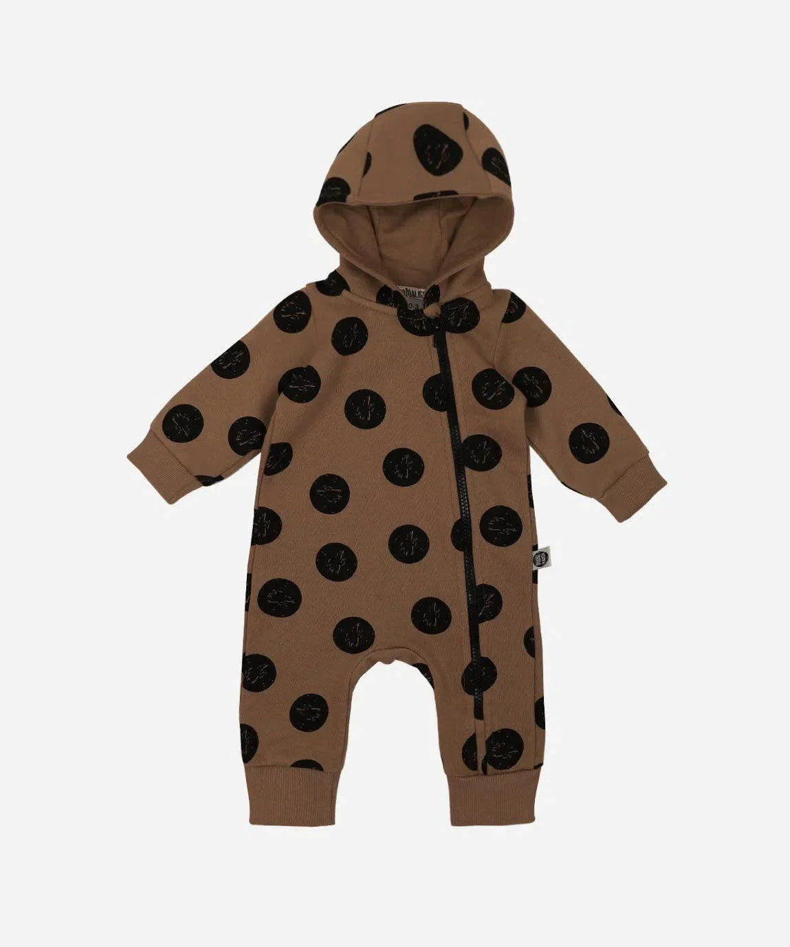 Macacão Bebê Capuz e Ziper Unissex Moletom Peluciado | Full Moon - MiniMalista Baby - 0.5, b2b, Baby, black-friday, Frio, Menino, Neutro, outlet, SALE-FINAL, tab-tam-macacao-capuz-1, Unissex, Winter Sale 40% -bebê-minimalista-estiloso