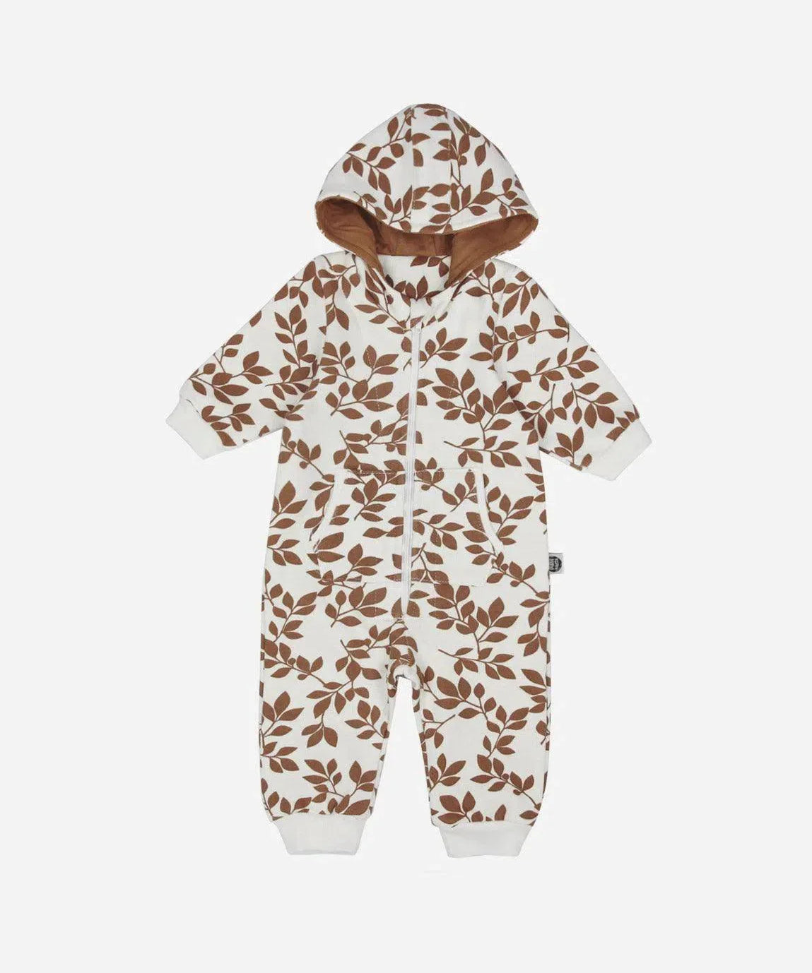 Macacão Bebê Capuz e Ziper Unissex Moletom Peluciado | Laurel - MiniMalista Baby - 0.3, b2b, Baby, black-friday, com-desconto-mm10, Frio, Menina, Winter Sale 30% -bebê-minimalista-estiloso