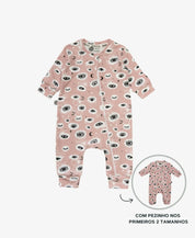 Macacão de Bebê Ziper com opção de Pezinho | Mystic Eyes