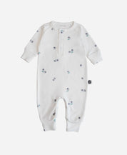 Macacão de Bebê Raglan Botões Unissex | Blueberry - MiniMalista Baby - 0.3, 2macacoespor199, b2b, Baby, black-friday, com-desconto-mm10, Meia Estação, Menino, Neutro, tab-tam-mac-botões, Unissex -bebê-minimalista-estiloso