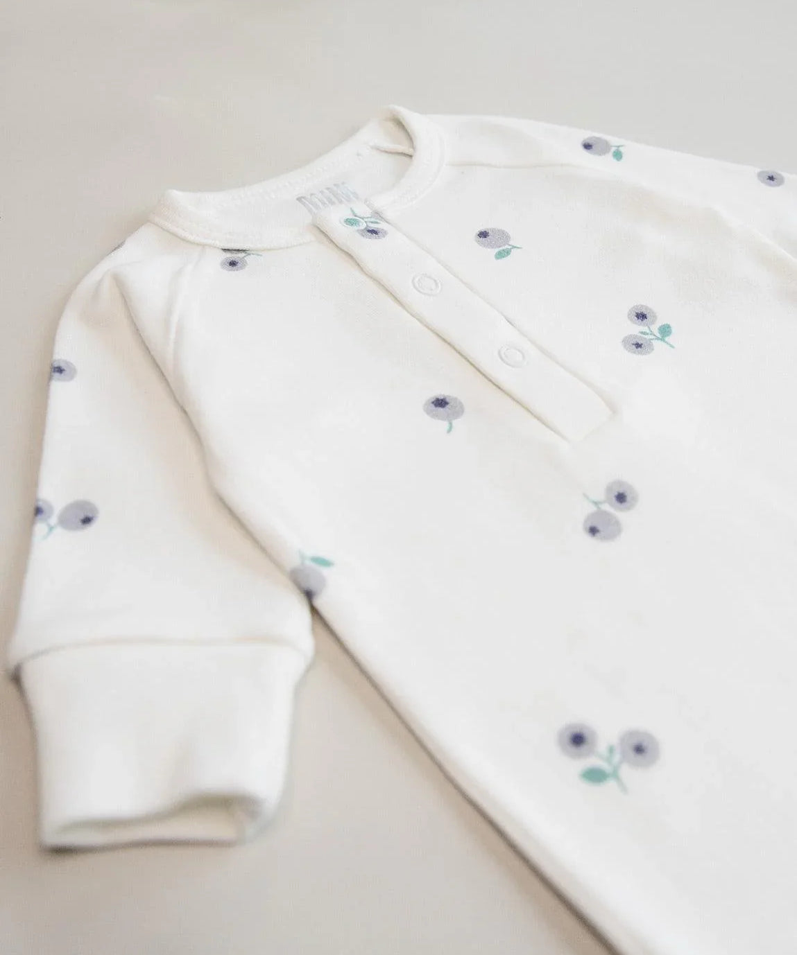 Macacão de Bebê Raglan Botões Unissex | Blueberry - MiniMalista Baby - 0.3, 2macacoespor199, b2b, Baby, black-friday, com-desconto-mm10, Meia Estação, Menino, Neutro, tab-tam-mac-botões, Unissex -bebê-minimalista-estiloso