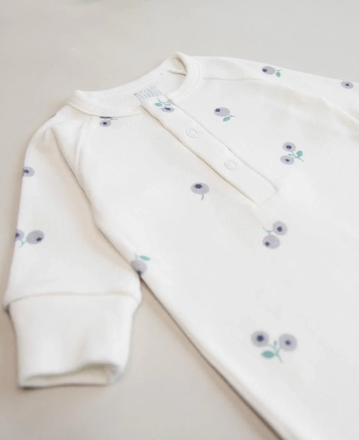 Macacão de Bebê Raglan Botões Unissex | Blueberry - MiniMalista Baby - 0.3, 2macacoespor199, b2b, Baby, black-friday, com-desconto-mm10, Meia Estação, Menino, Neutro, tab-tam-mac-botões, Unissex -bebê-minimalista-estiloso