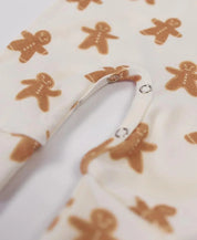 Macacão de Bebê Raglan Botões Unissex | Gingerbread - MiniMalista Baby - 0, 2macacoespor199, b2b, Baby, Christmas, com-desconto-mm10, Meia Estação, Menina, natal, Neutro, tab-tam-mac-botões, Unissex, Xmas -bebê-minimalista-estiloso