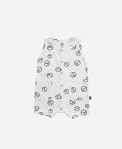 Macaquinho de Verão Botões Regata Unissex | Peace and Love - MiniMalista Baby - 0.3, b2b, Baby, black-friday, Calor, com-desconto-mm10, Kids, Menino, tab-tam-macaquinho-tank-romper, Verão -bebê-minimalista-estiloso