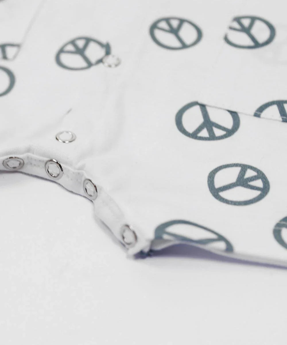 Macaquinho de Verão Botões Regata Unissex | Peace and Love - MiniMalista Baby - 0.3, b2b, Baby, black-friday, Calor, com-desconto-mm10, Kids, Menino, tab-tam-macaquinho-tank-romper, Verão -bebê-minimalista-estiloso