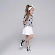 Saia-Shorts Infantil MiniMalista | Liso Branco Off - MiniMalista Baby - 0.25, 0.3, Ano Novo, anonovo, b2b, black-friday, Calor, com-desconto-mm10, Kids, Menina, new, Reveillon, tab-tam-short-saia, Verão -bebê-minimalista-estiloso