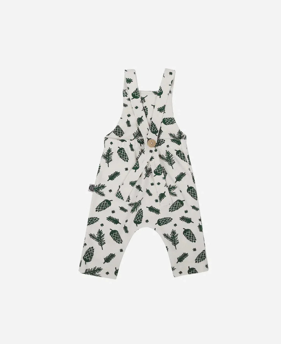 Salopette Infantil Unissex | Pine Cones - MiniMalista Baby - 0, b2b, Christmas, com-desconto-mm10, Meia Estação, Menino, natal, SALE-FINAL, tab-tam-salopette, Xmas -bebê-minimalista-estiloso