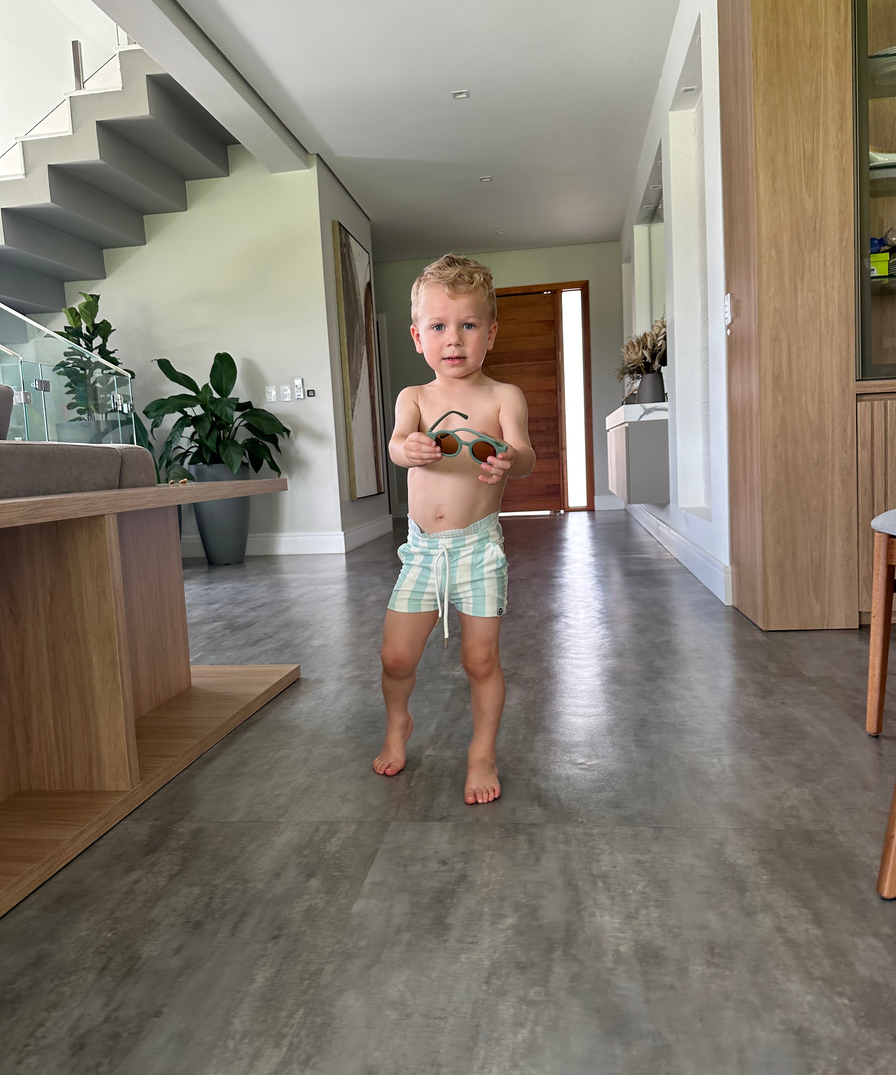 Sunga Infantil Estampado UV50+ | Listras Fresh - MiniMalista Baby - 0, b2b, Calor, com-desconto-mm10, Menino, new, Verão -bebê-minimalista-estiloso