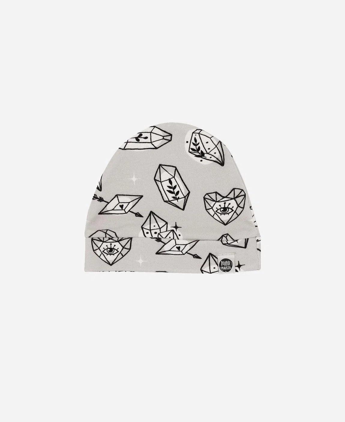 Touca de Bebê Unissex | Crystal - MiniMalista Baby - 0.3, 0.45, b2b, Baby, black-friday, Meia Estação, Menina, Neutro, outlet, SALE-FINAL, tab-tam-touca-bebe, Unissex, Winter Sale 40% -bebê-minimalista-estiloso