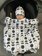 Touca de Bebê Unissex | Lunar - MiniMalista Baby - 0.3, 0.45, b2b, Baby, black-friday, Meia Estação, Menina, Neutro, outlet, SALE-FINAL, tab-tam-touca-bebe, Unissex, Winter Sale 40% -bebê-minimalista-estiloso