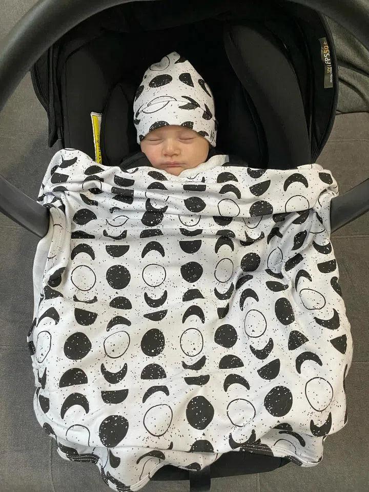 Touca de Bebê Unissex | Lunar - MiniMalista Baby - 0.3, 0.45, b2b, Baby, black-friday, Meia Estação, Menina, Neutro, outlet, SALE-FINAL, tab-tam-touca-bebe, Unissex, Winter Sale 40% -bebê-minimalista-estiloso