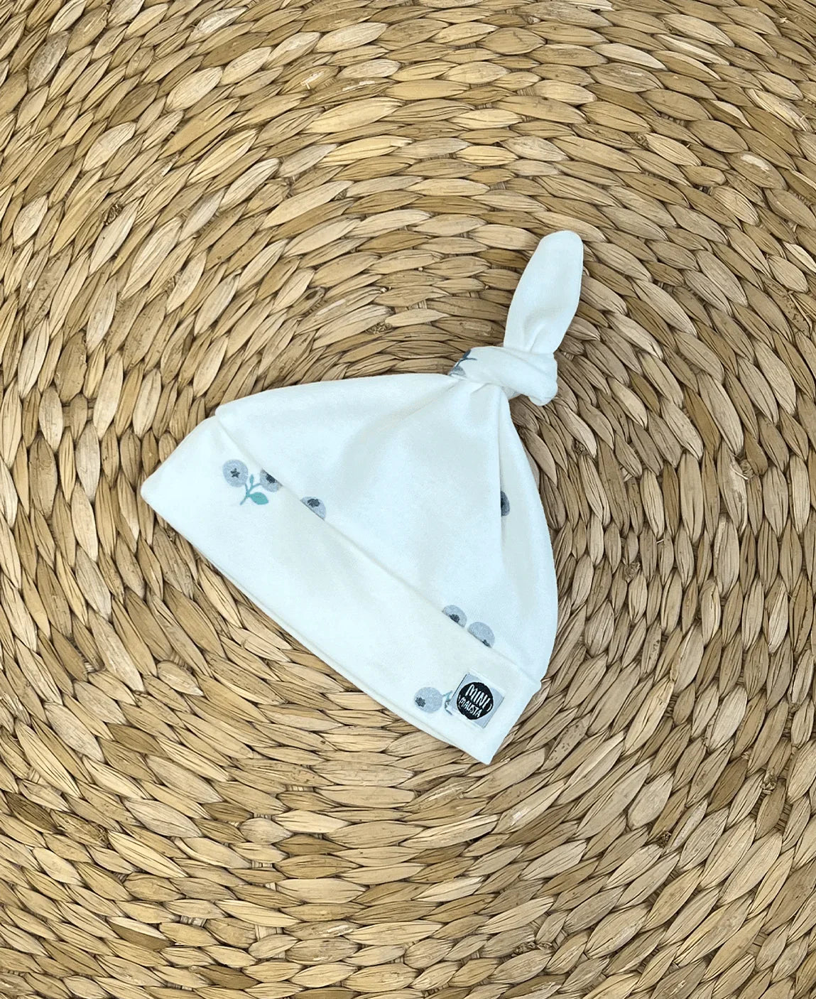 Touca Nó Recém-Nascido Unissex | Blueberry - MiniMalista Baby - 0.2, b2b, Baby, black-friday, com-desconto-mm10, Meia Estação, Menino, Neutro, tab-tam-touca-nó, Unissex -bebê-minimalista-estiloso