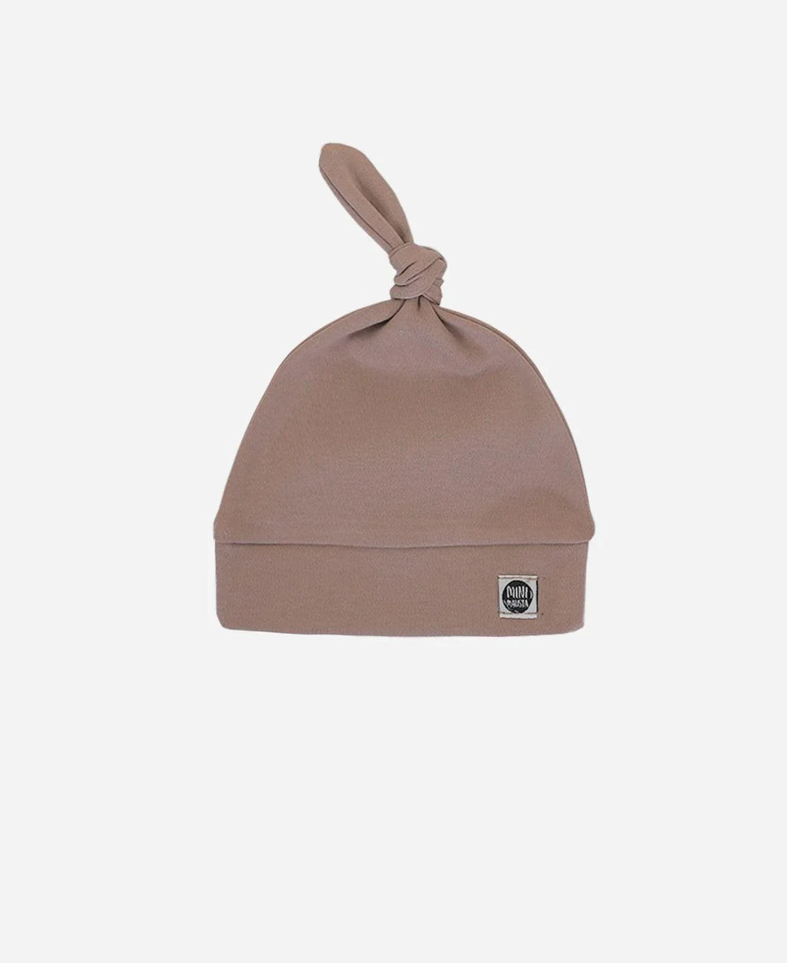 Touca Nó Recém-Nascido Unissex | Liso Cinnamon - MiniMalista Baby - 0.3, b2b, Baby, black-friday, com-desconto-mm10, Meia Estação, Menina, Menino, Neutro, tab-tam-touca-nó, Unissex -bebê-minimalista-estiloso