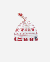 Touca Nó Recém-Nascido Unissex | Xmas Tricot - MiniMalista Baby - 0, b2b, Baby, Christmas, com-desconto-mm10, Meia Estação, Menina, natal, Neutro, tab-tam-touca-nó, Unissex, Xmas -bebê-minimalista-estiloso