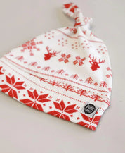 Touca Nó Recém-Nascido Unissex | Xmas Tricot - MiniMalista Baby - 0, b2b, Baby, Christmas, com-desconto-mm10, Meia Estação, Menina, natal, Neutro, tab-tam-touca-nó, Unissex, Xmas -bebê-minimalista-estiloso