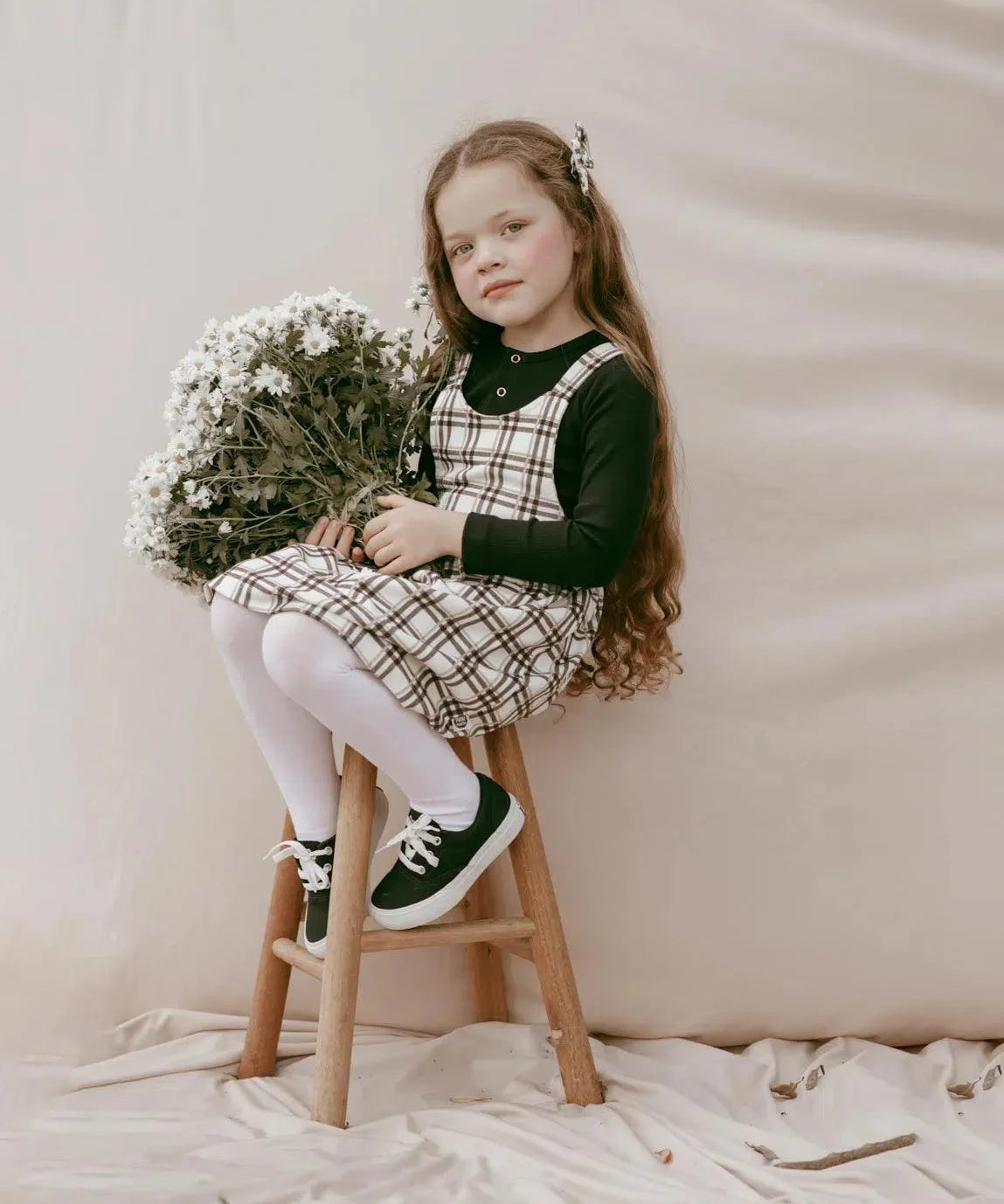 Vestido Pinafore | Xadrez Plaid - MiniMalista Baby - 0.25, 0.3, b2b, Baby, black-friday, Calor, Menino, Neutro, outlet, tab-tam-pinafore, Unissex, Verão, Winter Sale 30% -bebê-minimalista-estiloso