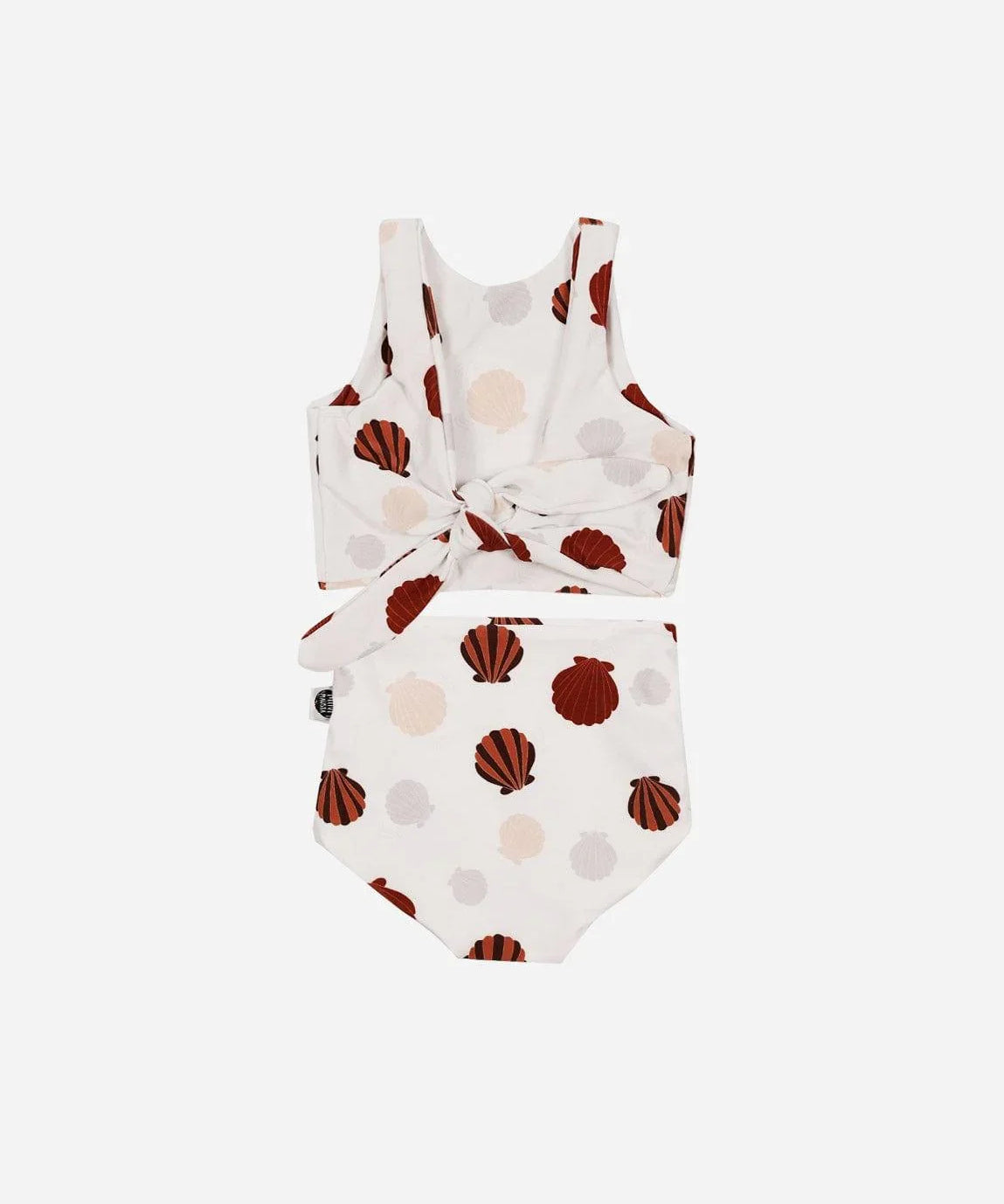 Biquini Dupla Face Infantil Estampado UV50+ | Seashell - MiniMalista Baby - 0, b2b, Calor, com-desconto-mm10, Menina, tab-tam-biquini, Verão -bebê-minimalista-estiloso
