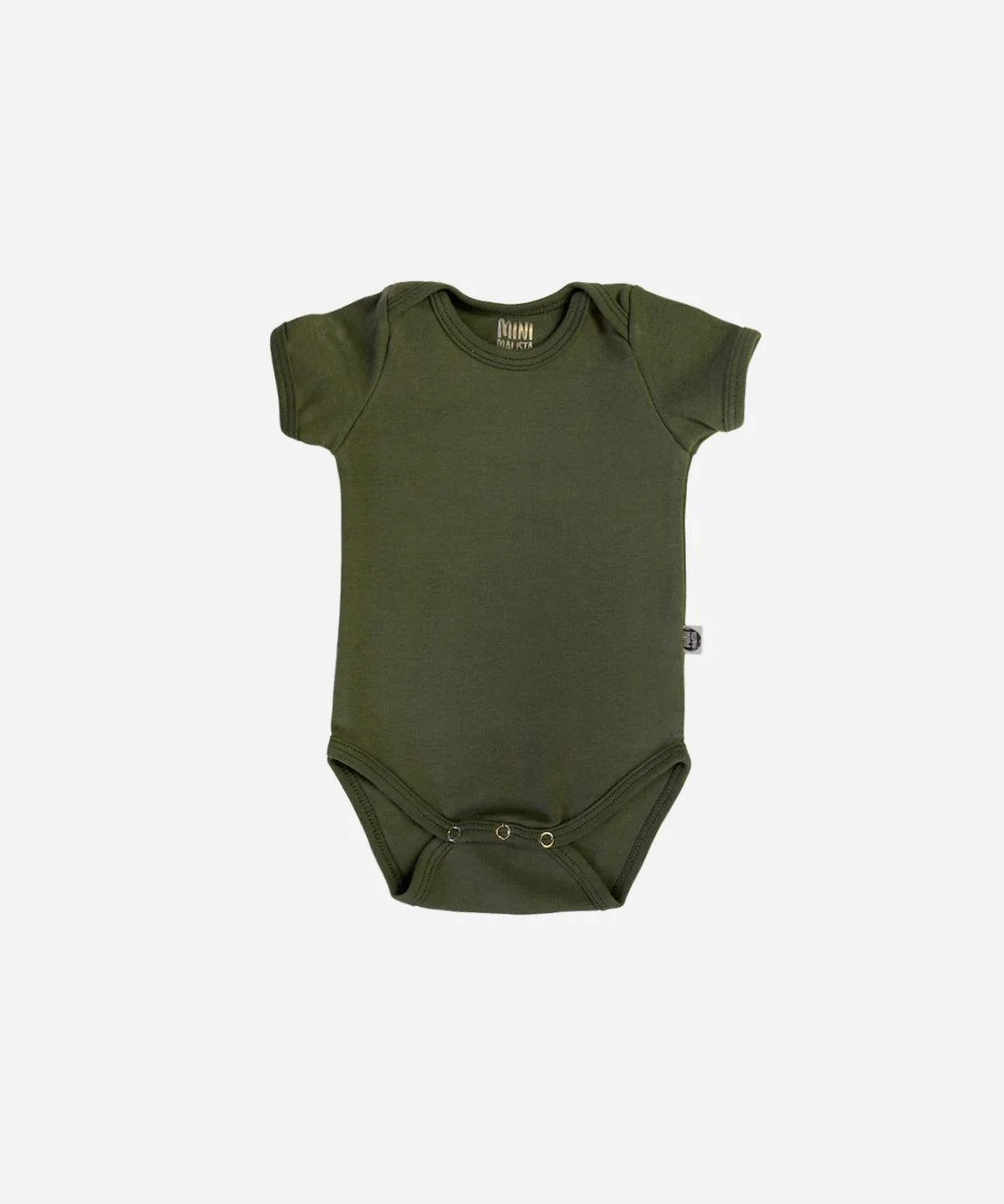 Body de Bebê Manga Curta Unissex MiniMalista | Liso Jungle Green - MiniMalista Baby - 0.2, b2b, Baby, black-friday, Christmas, com-desconto-mm10, Meia Estação, Menino, Natal, tab-tam-body-curto, Xmas -bebê-minimalista-estiloso