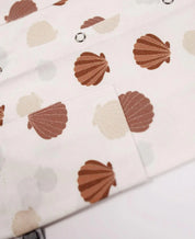 Macaquinho de Verão Botões Regata Unissex | Seashell - MiniMalista Baby - 0.3, b2b, Baby, black-friday, Calor, com-desconto-mm10, Kids, Menina, Menino, Neutro, tab-tam-macaquinho-tank-romper, Unissex, Verão -bebê-minimalista-estiloso