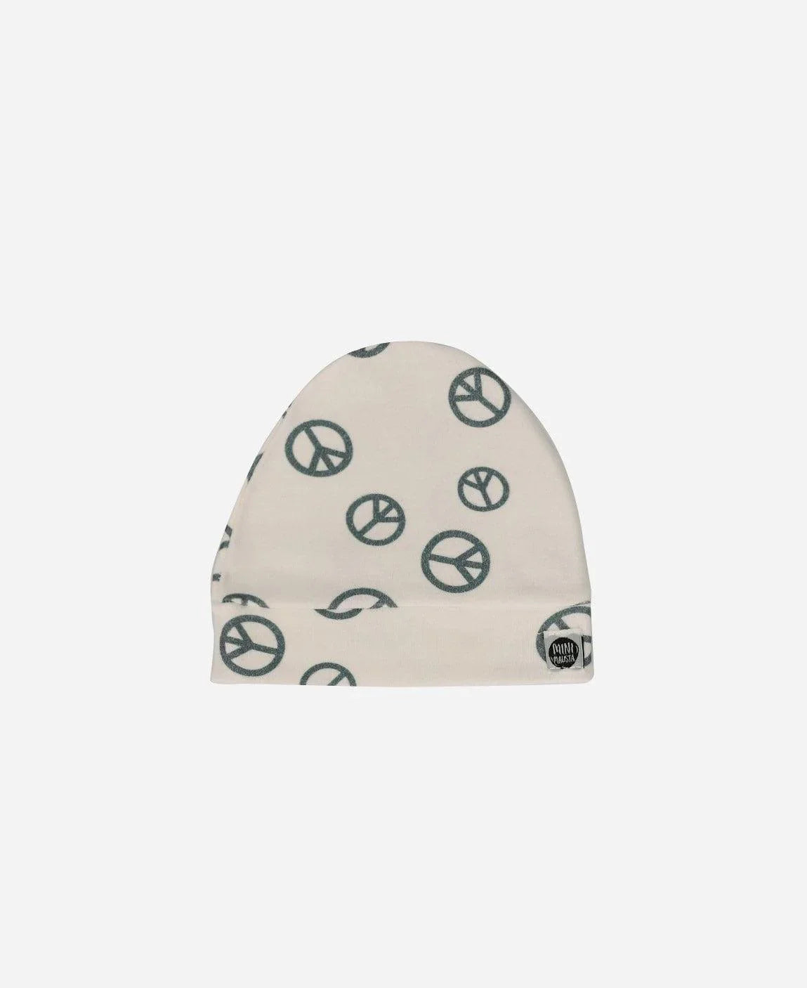 Touca de Bebê Unissex | Peace and Love - MiniMalista Baby - 0.3, b2b, Baby, black-friday, com-desconto-mm10, Meia Estação, Menino, tab-tam-touca-bebe -bebê-minimalista-estiloso