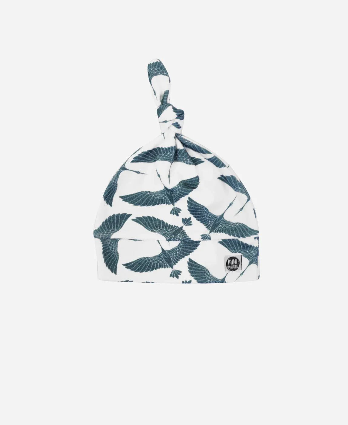 Touca Nó Bebê Unissex | Blue Flock - MiniMalista Baby - b2b, Baby, com-desconto-mm10, Meia Estação, Menino, tab-tam-touca-nó -bebê-minimalista-estiloso