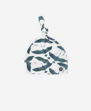 Touca Nó Bebê Unissex | Blue Flock - MiniMalista Baby - b2b, Baby, com-desconto-mm10, Meia Estação, Menino, tab-tam-touca-nó -bebê-minimalista-estiloso