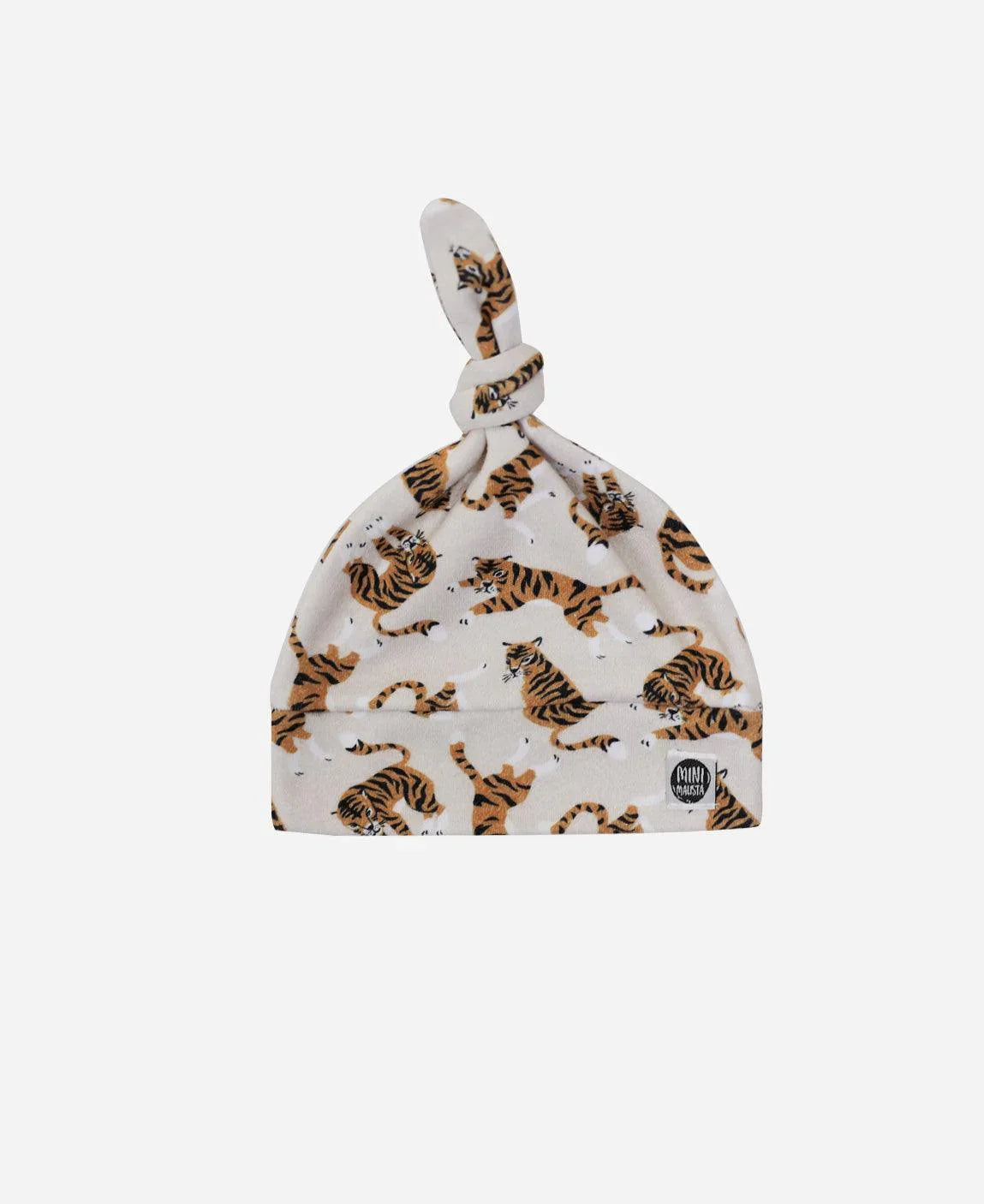 Touca Nó Bebê Unissex | Tiger - MiniMalista Baby - 0.3, 0.35, b2b, Baby, black-friday, com-desconto-mm10, Meia Estação, Menino, Neutro, SALE-FINAL, tab-tam-touca-nó, ultimas-peças, Unissex -bebê-minimalista-estiloso