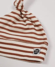 Touca Nó Recém-Nascido Unissex | Listrinhas Chutney - MiniMalista Baby - 0.3, 0.45, b2b, Baby, black-friday, com-desconto-mm10, Meia Estação, Menino, Neutro, new, tab-tam-touca-nó, Unissex -bebê-minimalista-estiloso