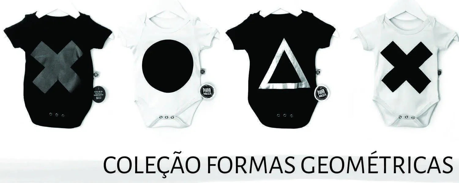 Coleção Formas Geométricas - MiniMalista Baby