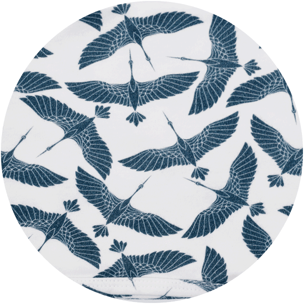 Estampa Blue Flock