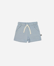 Bermuda Cargo Infantil Unissex | Liso Azul Coastal