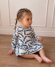 Body-Vestido de Bebê Manga Longa | Blue Flock