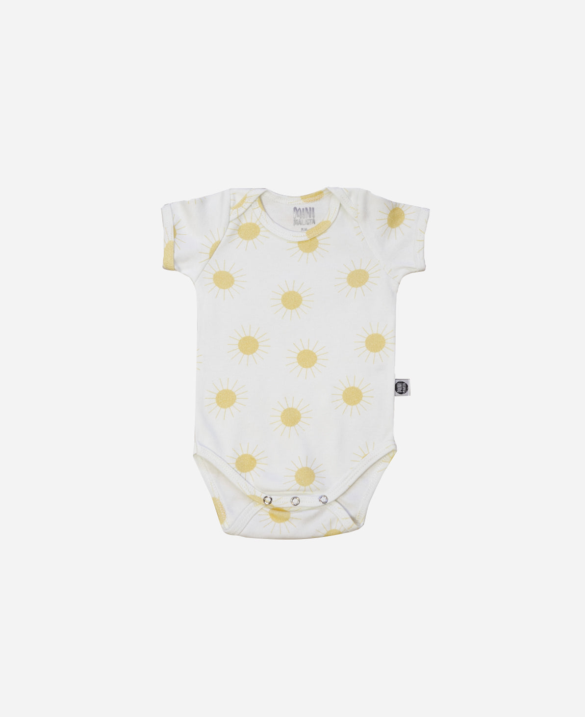 Body de Bebê Manga Curta Unissex | Solar