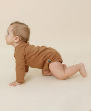 Body de Bebê Manga Longa Unissex | Liso Goldie