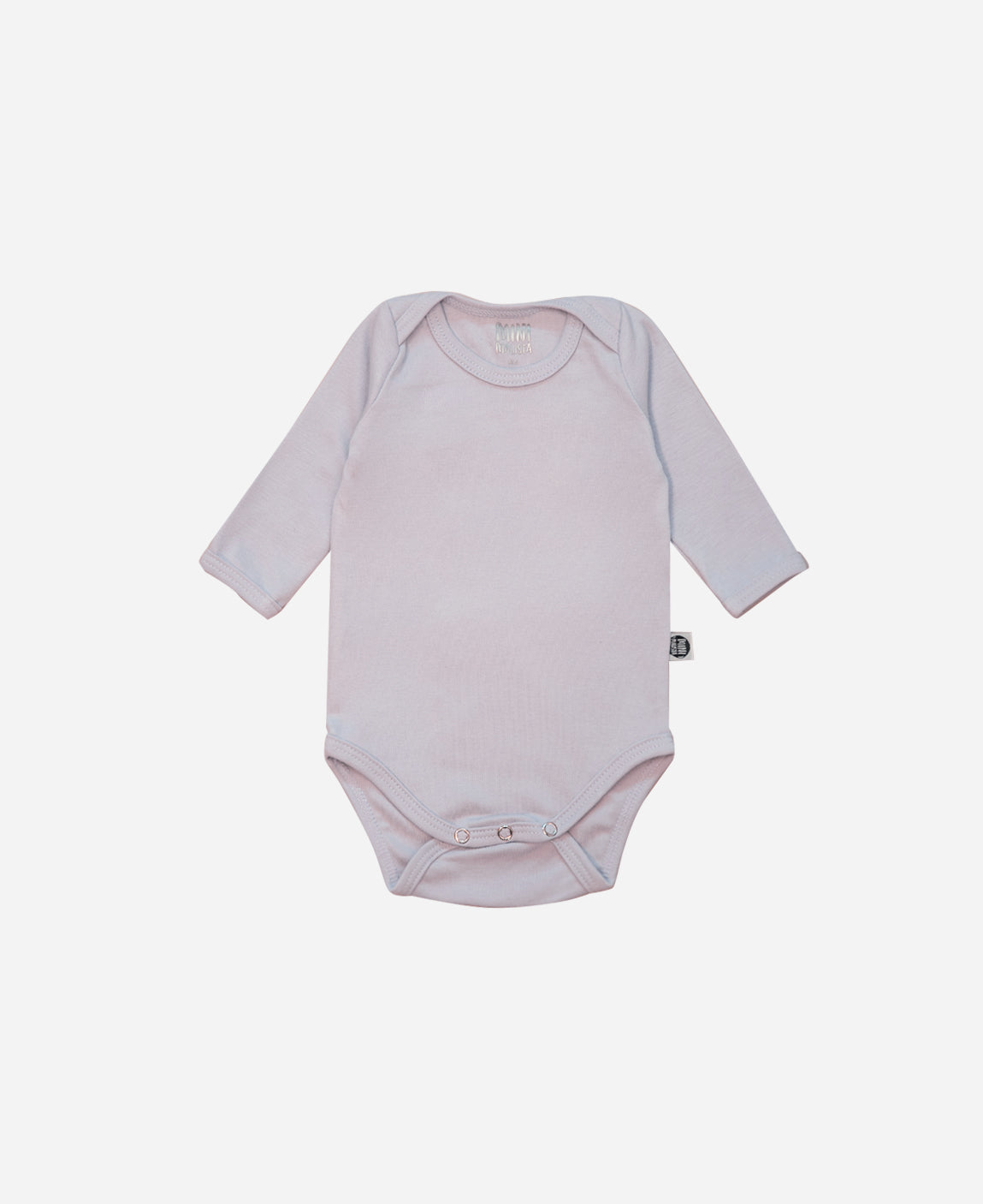 Body de Bebê Manga Longa Unissex | Liso Lilac