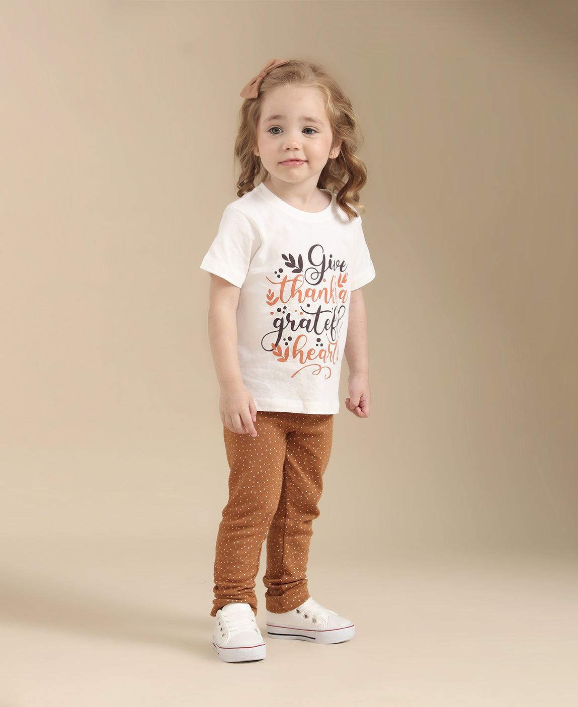 Camiseta Infantil Manga Curta Unissex Grateful Heart