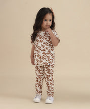 Conjunto Infantil Menina Camiseta e Legging | Laurel