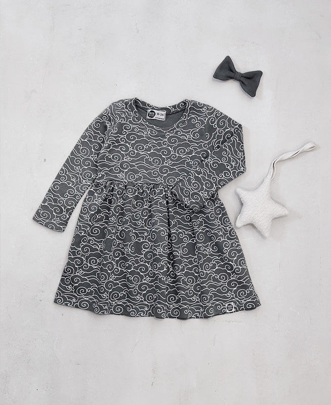 Conjunto Menina Vestido Inverno + Laço | Dreamy