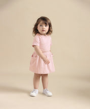 Camiseta Infantil Manga Curta Unissex | Liso Peachy