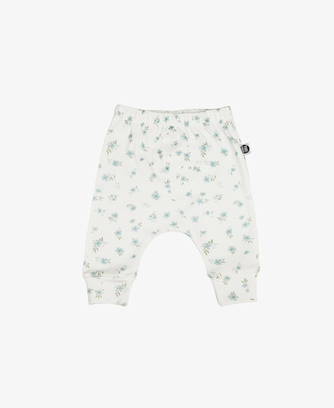 Calça de Bebê Harém | Floral Azul