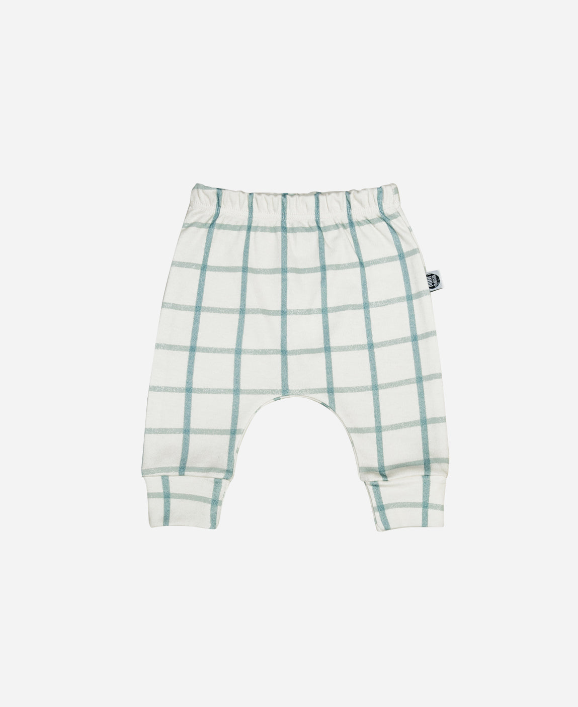 Calça de Bebê Harém | Xadrez Azul