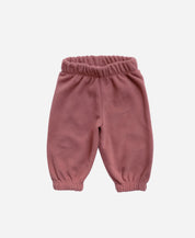 Conjunto Blusão e Calça Infantil Quentinho Soft | Liso Dark Rose