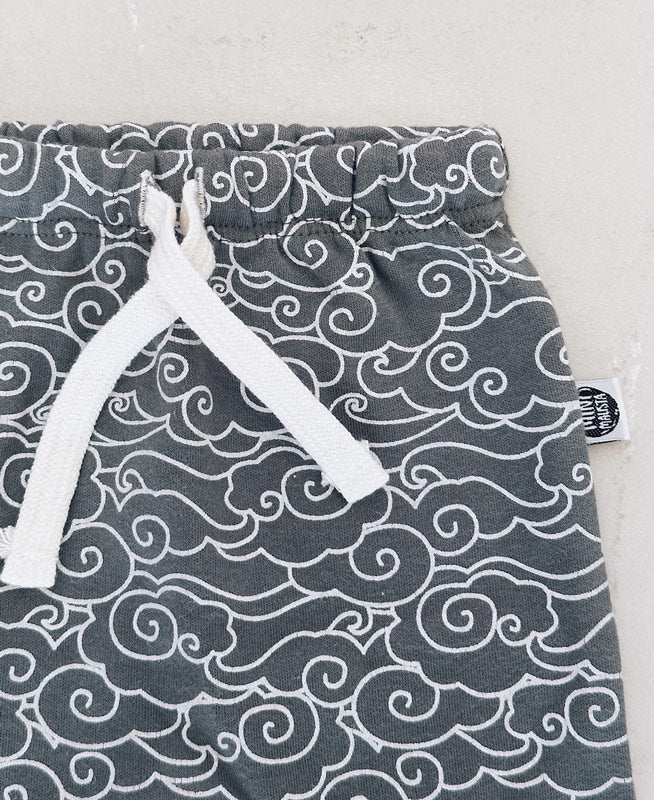 Conjunto Bebê Menino Calça + Body Longo + Babador | Mescla e Dreamy