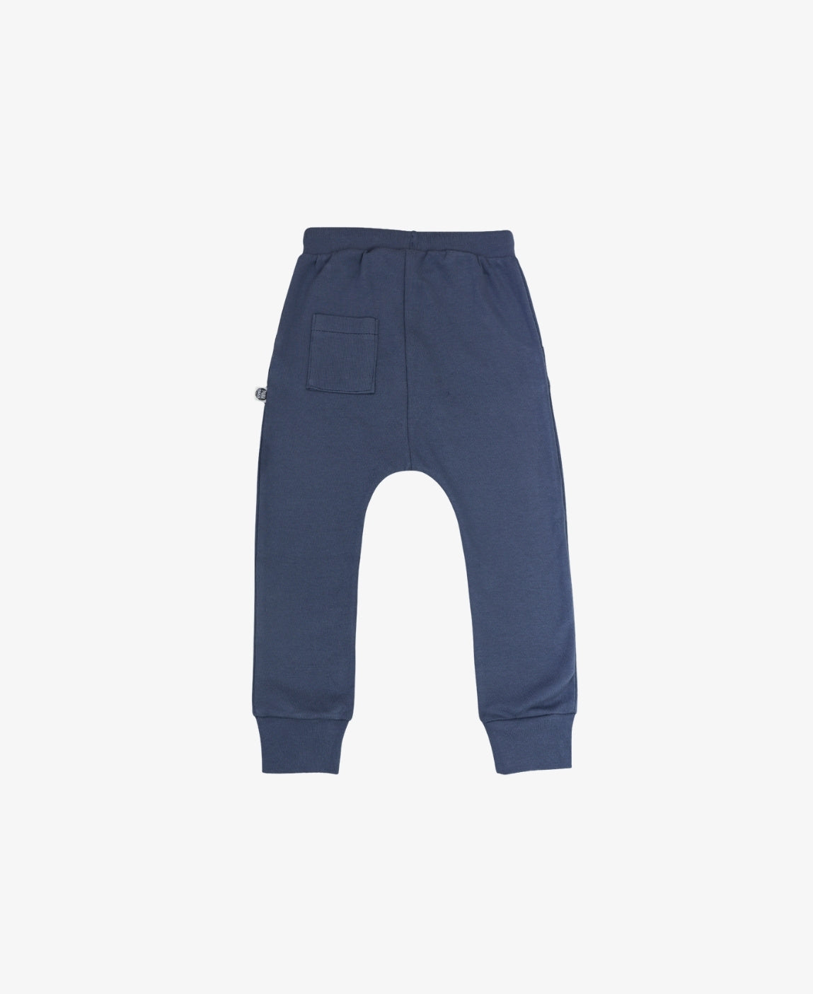 Calça Bolsão Unissex | Liso Azul Oxford