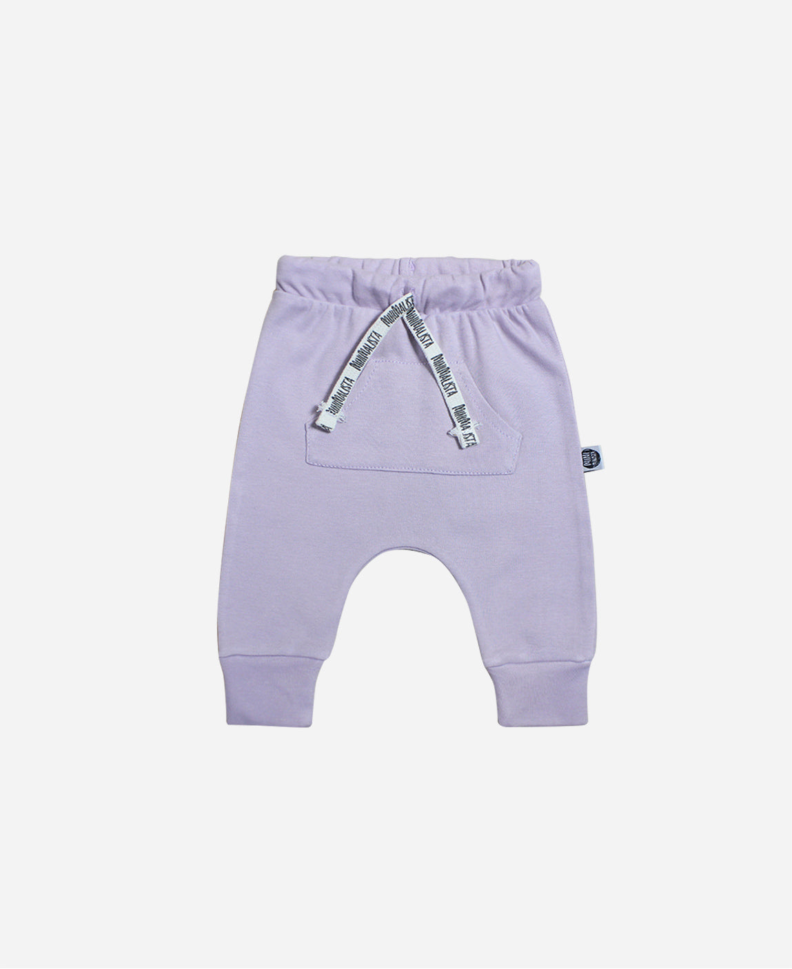 Calça de Bebê Unissex Bolsão MiniMalista | Liso Lilac