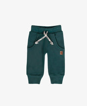 Calça Moletom Peluciado | Liso Deep Green