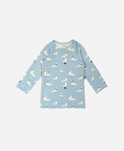 Camiseta Infantil Proteção Solar Unissex UV50+ | Seagulls